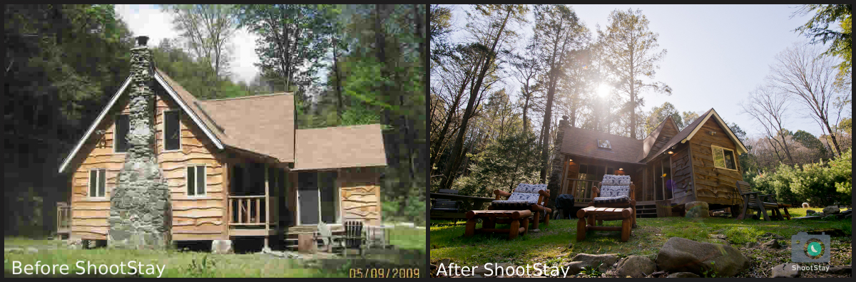 ShootStay Before and After